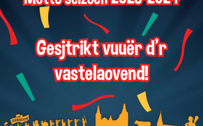 Nieuw motto voor seizoen 2023-2024