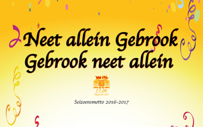 Seizoensmotto 2016-2017