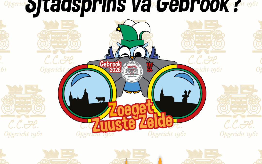 Wie wordt de nieuwe Sjtadsprins va Gebrook?